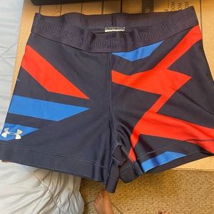 Under armour spandex shorts
